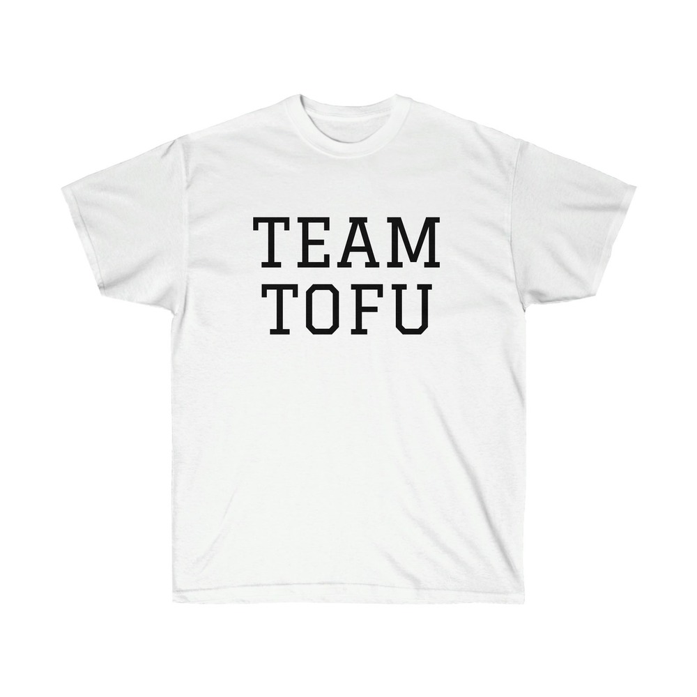 Vegan Team Tofu Unisex T-Shirt - Picture 1 of 4